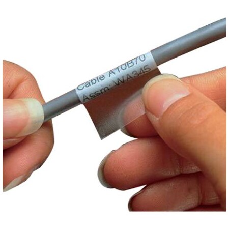 Panduit Dot Matrix, Self-Lam Label, Vinyl, .80" PDL-8-10